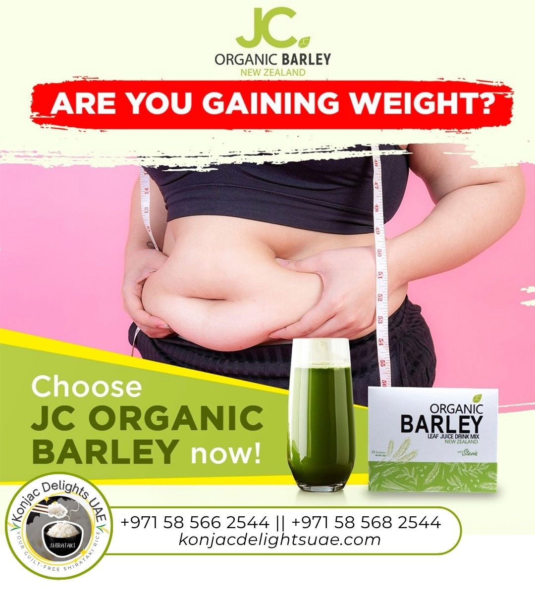 JC Organic Barley Juice ( 1x10 sticks )