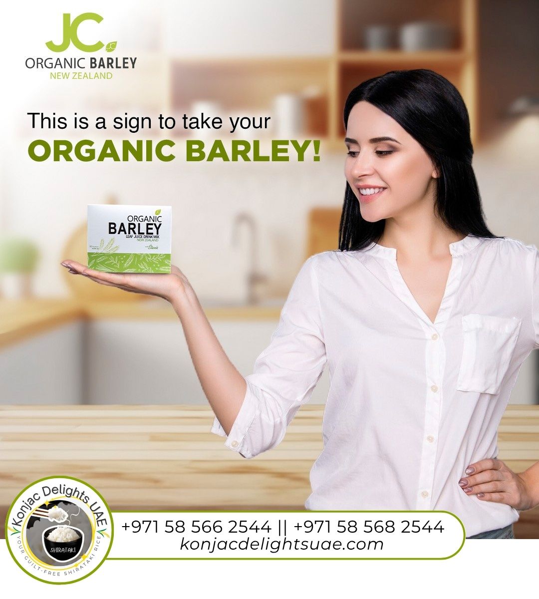 JC Organic Barley Juice ( 1x10 sticks )