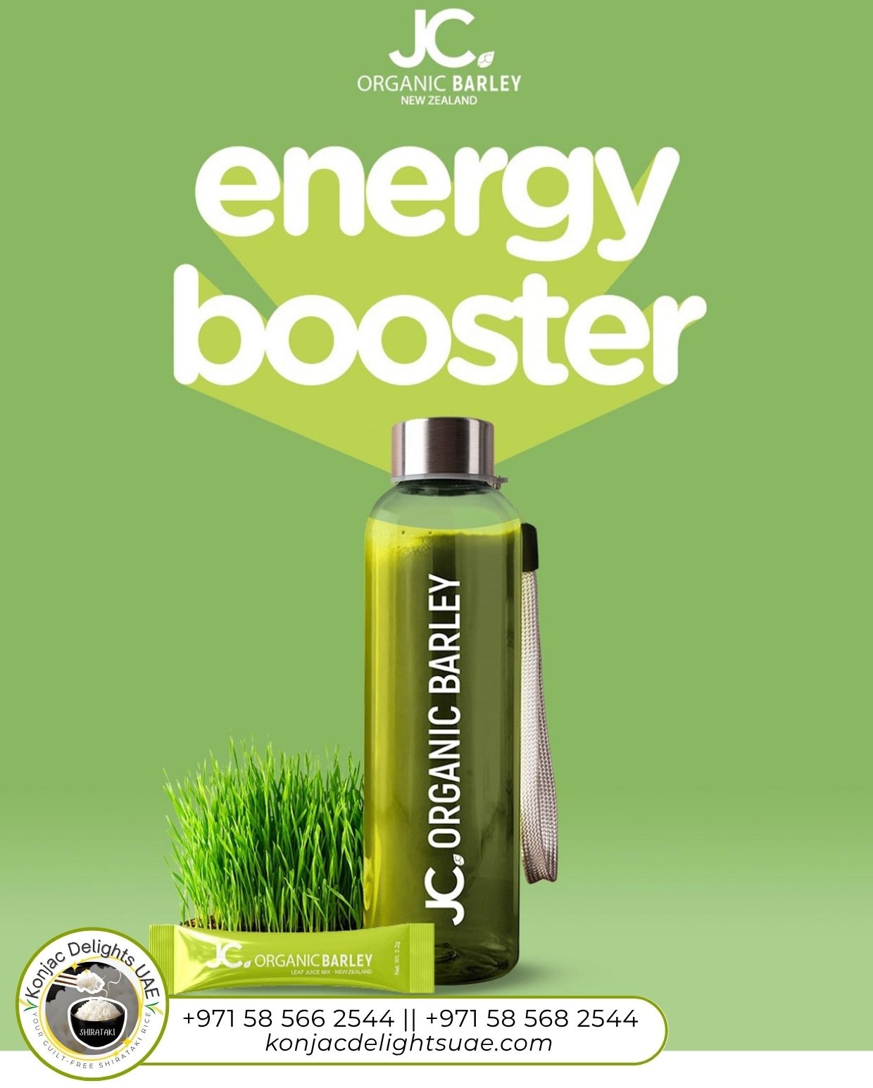JC Organic Barley Juice ( 1x10 sticks )