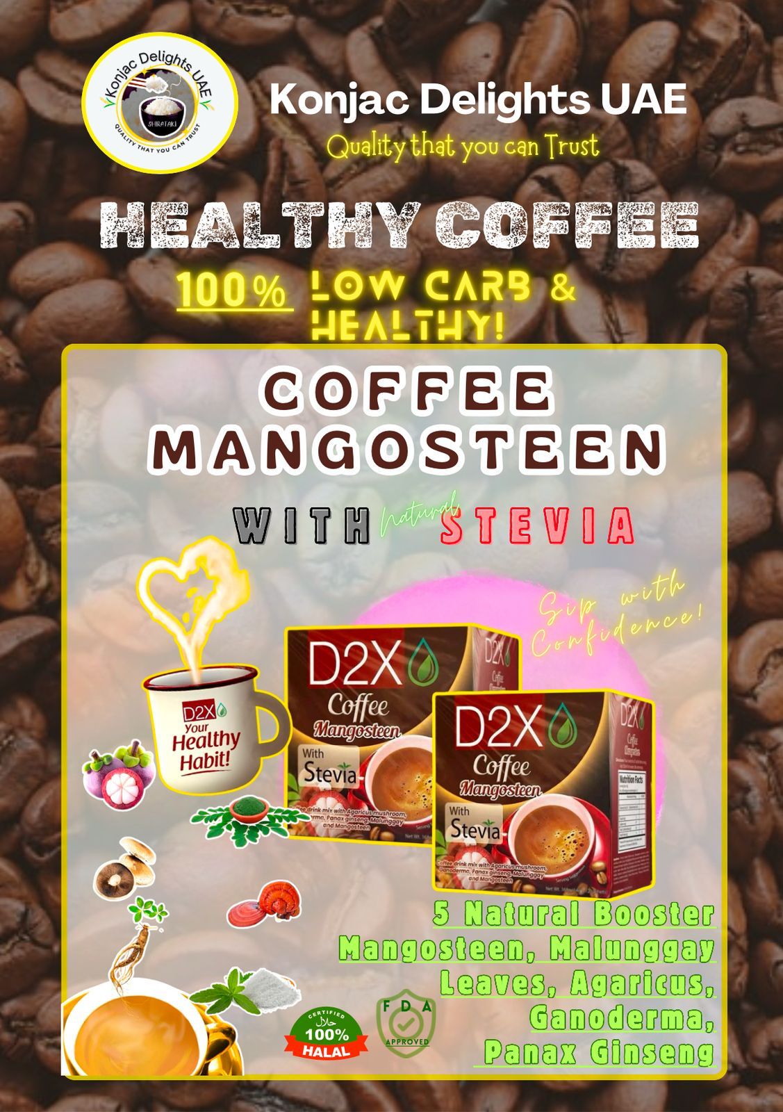Coffee Mangosteen