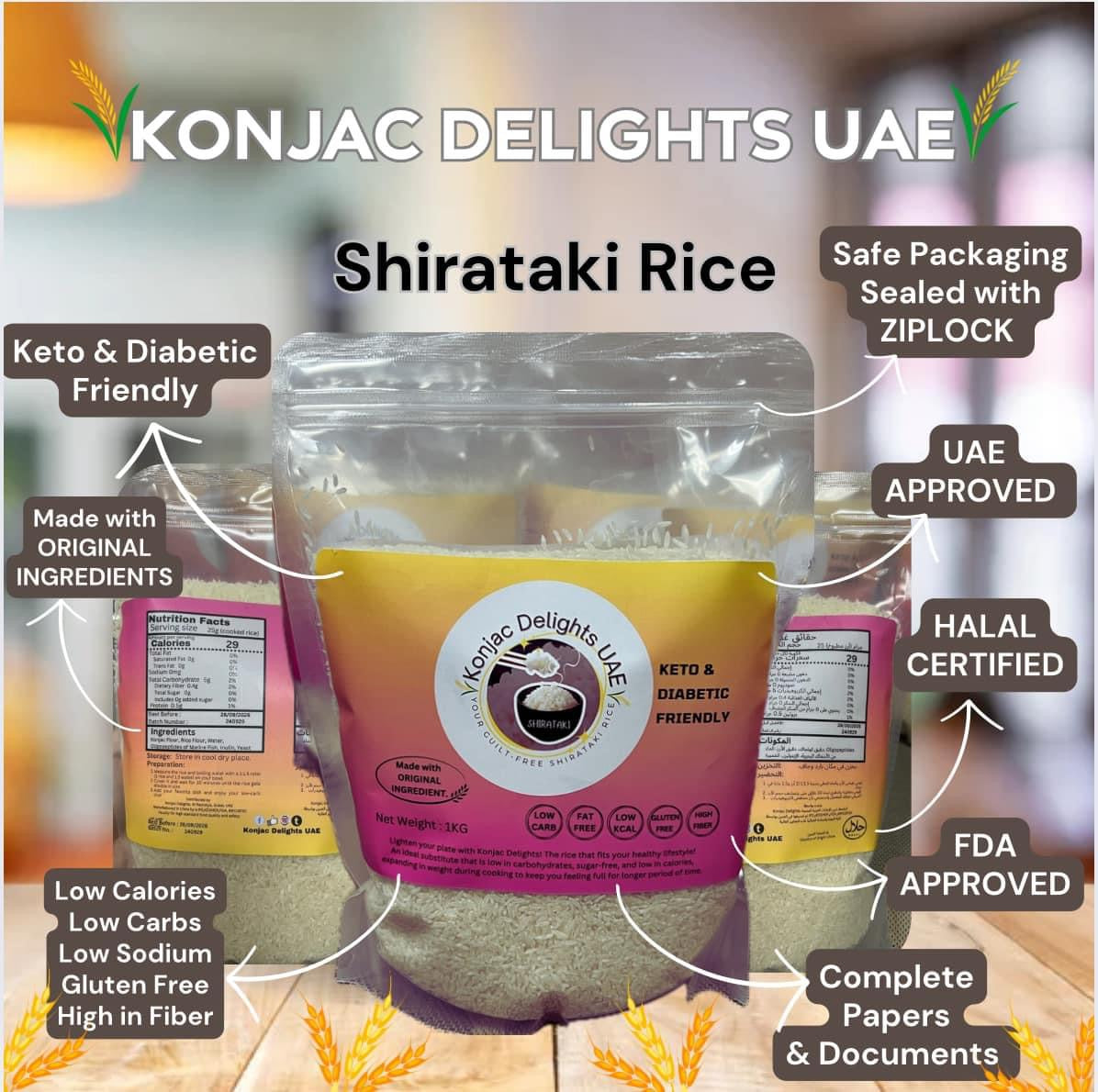 Dry Shirataki Rice