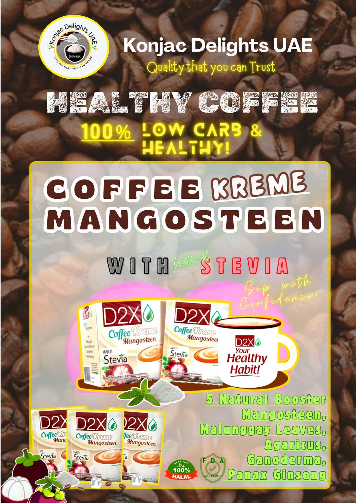 Coffee Kreme Mangosteen